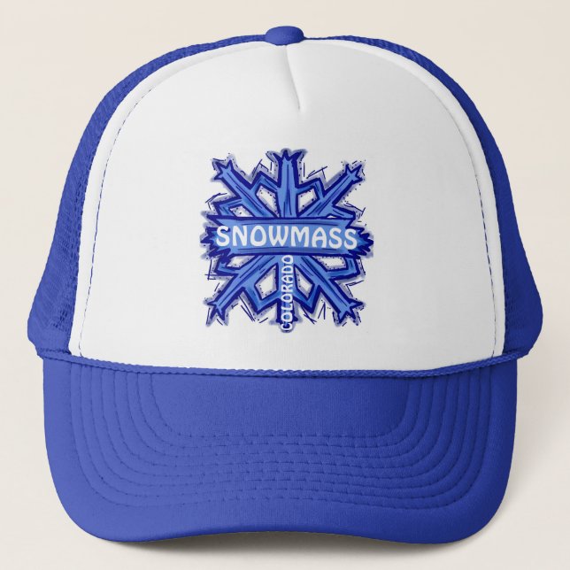 Gorra de arte de snowMass Colorado (Anverso)
