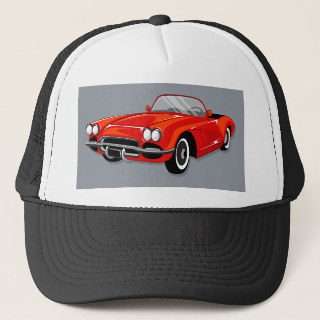Gorra de automóviles muy Guay Vintage (Anverso)