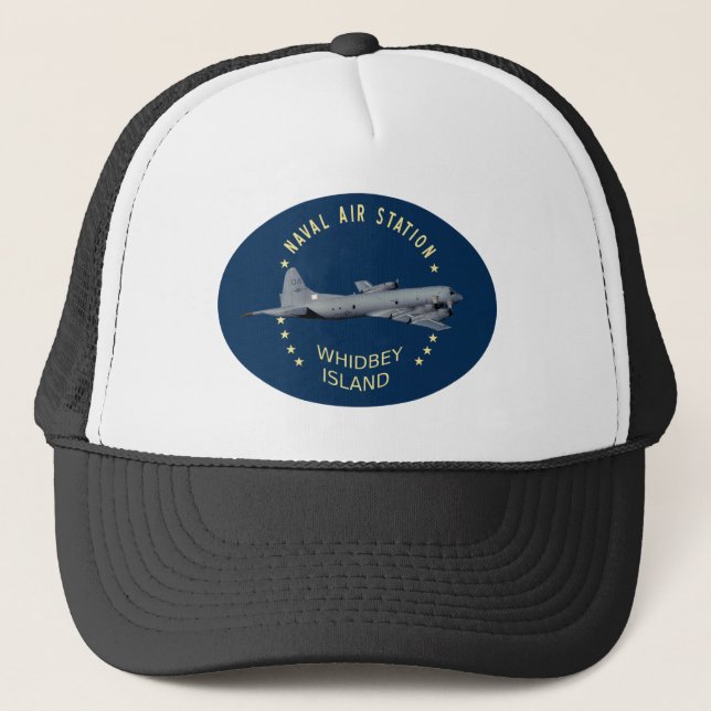 GORRA de Aviones Orion para NAS Whidbey P-3C (Anverso)