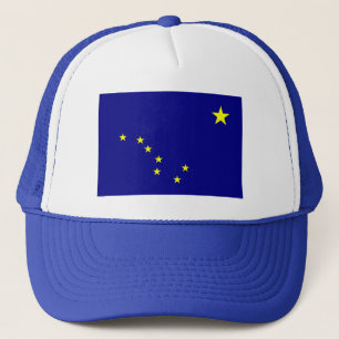 Gorra de bandera de Alaska