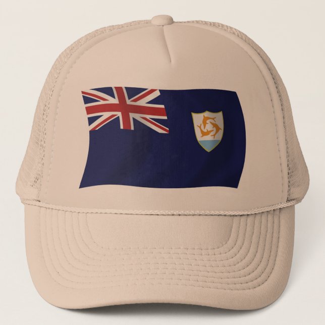 Gorra de bandera de Anguila (Anverso)