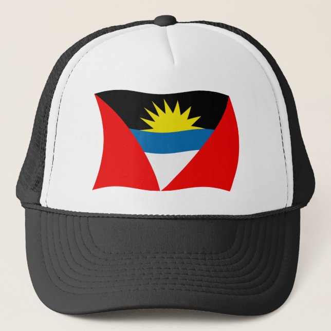Gorra de Bandera de Antigua y Barbuda (Anverso)