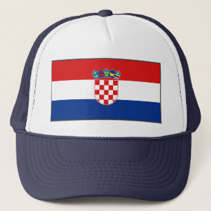 Gorra de bandera de Croacia