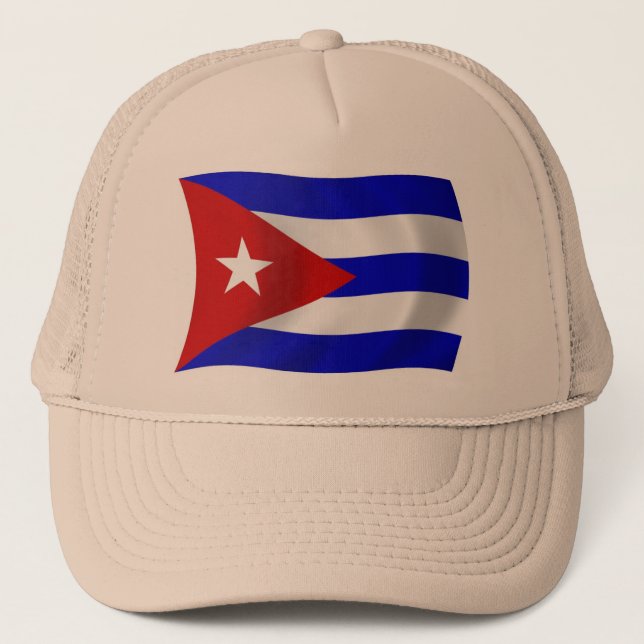 Gorra de Bandera de Cuba (Anverso)