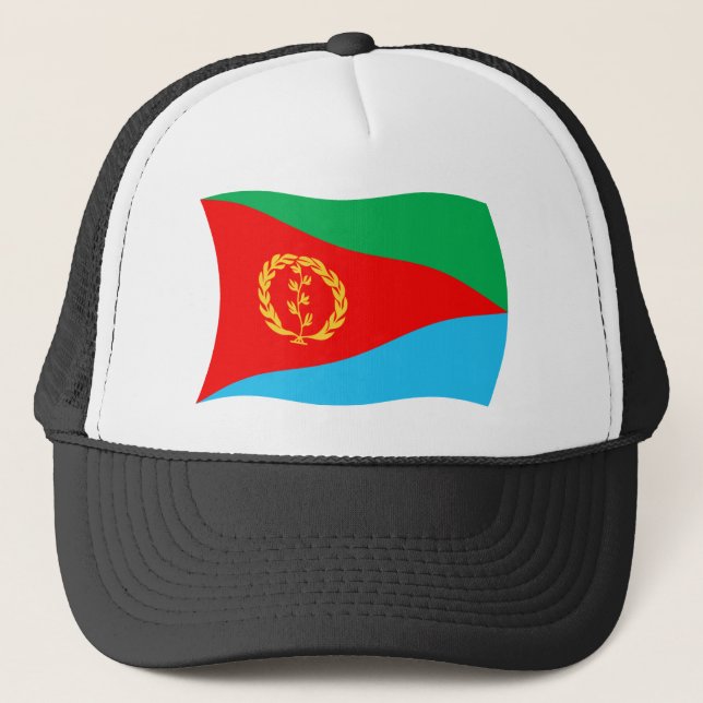 Gorra de bandera de Eritrea (Anverso)