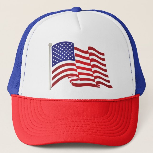 Gorra de Bandera de Estados Unidos (Anverso)