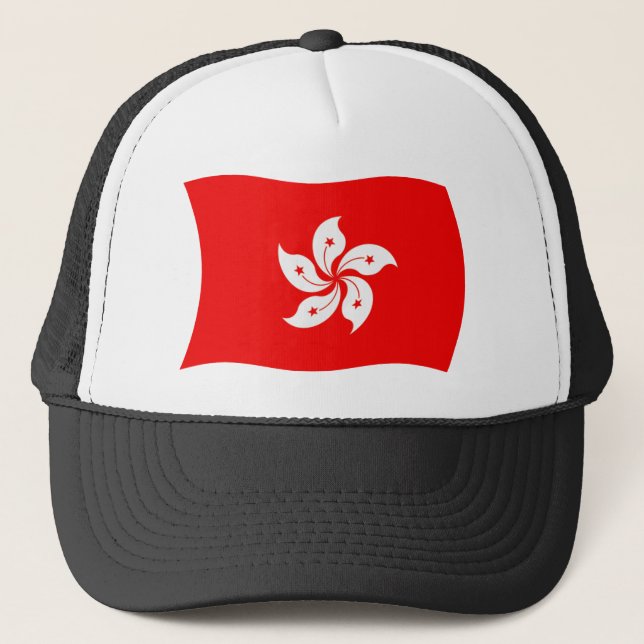 Gorra de bandera de Hong Kong (Anverso)