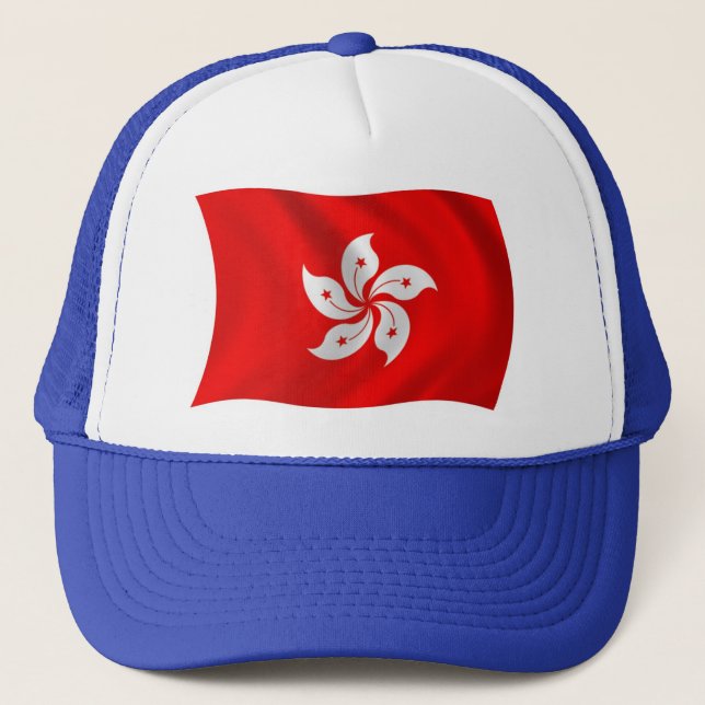 Gorra de bandera de Hong Kong (Anverso)