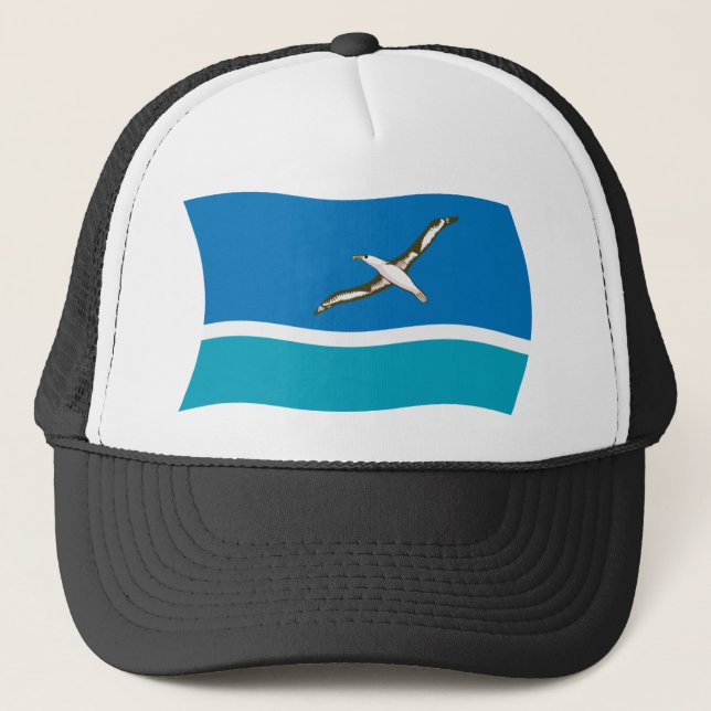 Gorra de Bandera de la Isla de Midway (Anverso)