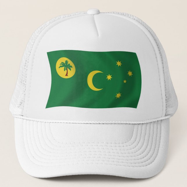 Gorra de Bandera de las Islas Cocos (Anverso)