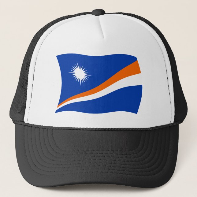 Gorra de Bandera de las Islas Marshall (Anverso)