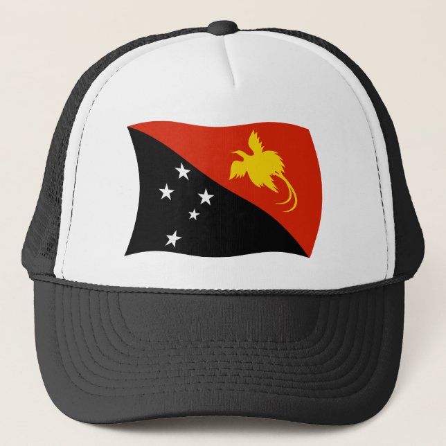Gorra de Bandera de Papúa Nueva Guinea (Anverso)