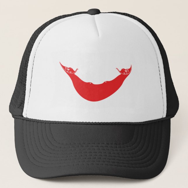 Gorra de bandera de Rapa Nui (Anverso)