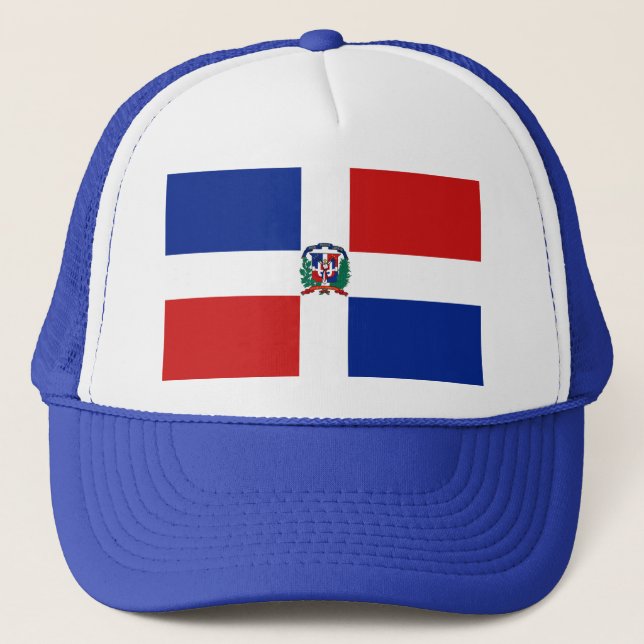 Gorra de Bandera de República Dominicana (Anverso)