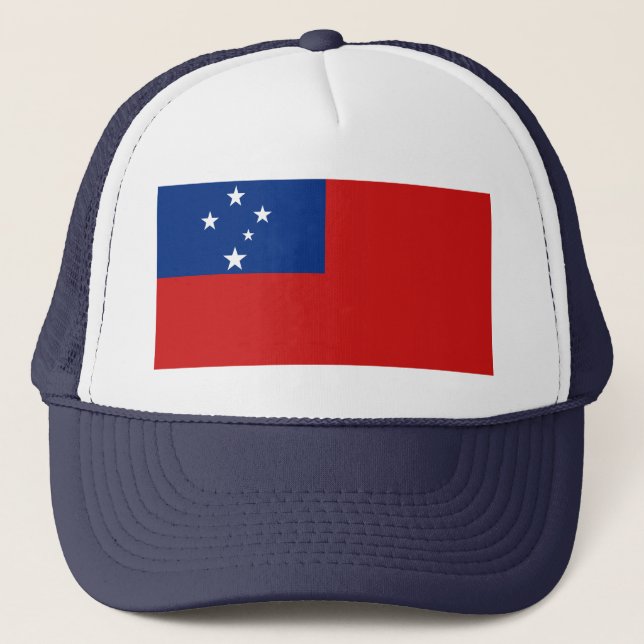 Gorra de Bandera de Samoa (Anverso)
