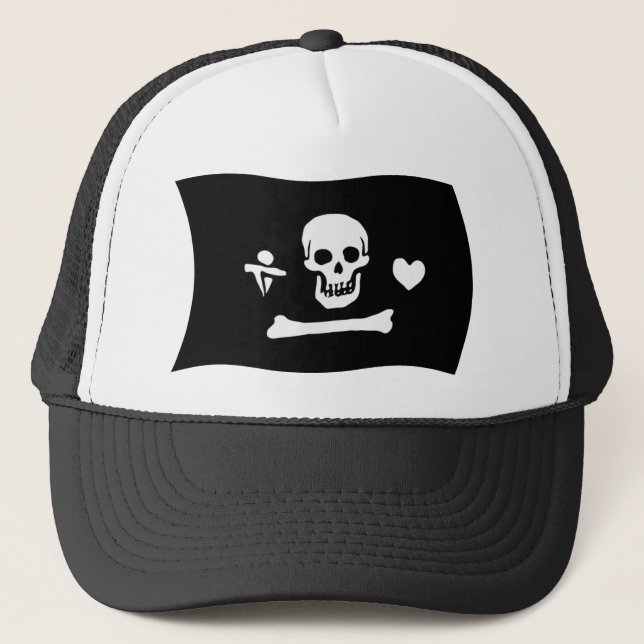 Gorra de bandera de Stede Bonnet (Anverso)