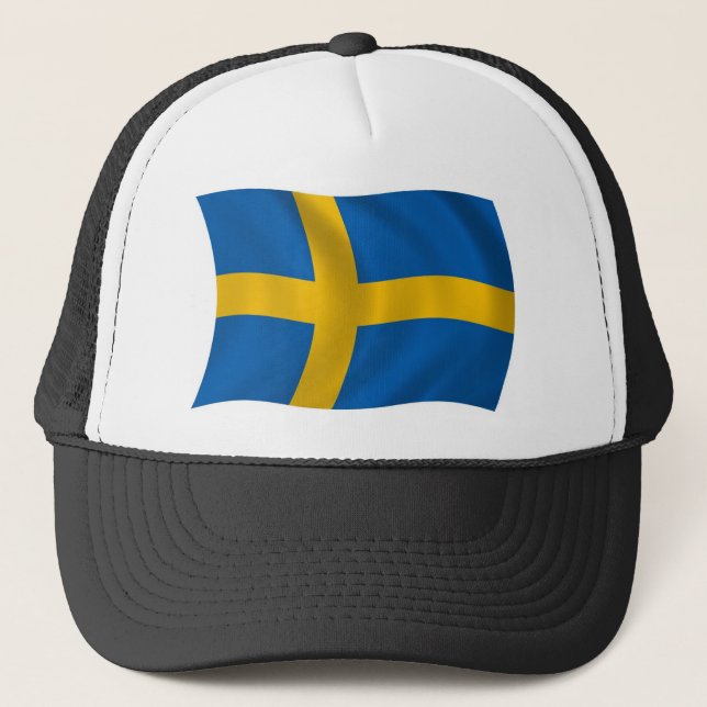 Gorra de Bandera de Suecia (Anverso)