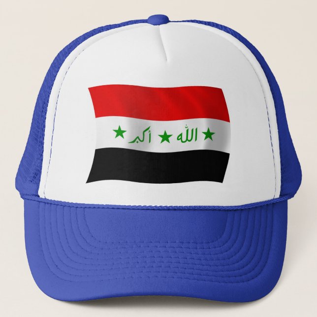 Gorra de Bandera del Iraq (Anverso)