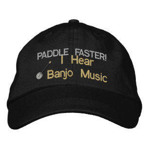 Gorra de Banjo Music Embroidered
