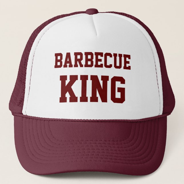Gorra de Barbecue King Funny (Anverso)