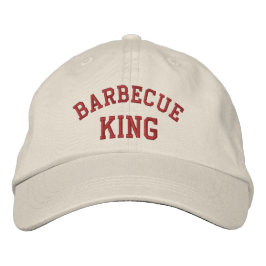 Gorra de Barbecue King Funny Embroidered