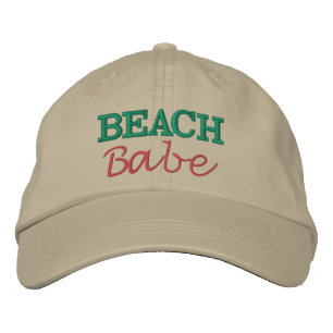 Gorra de Beach Babe Embroidered