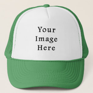 Gorra de béisbol blanco y verde de sombrero para