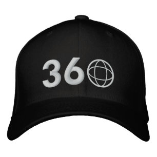 Gorra de béisbol bordada 360