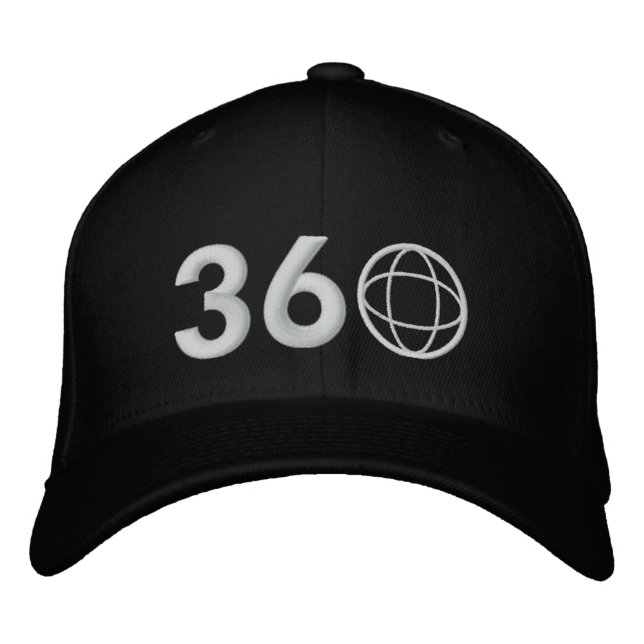 Gorra de béisbol bordada 360 (Anverso)