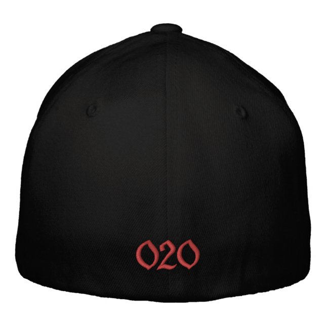 Gorra de béisbol bordada Amsterdam 020 (Reverso)