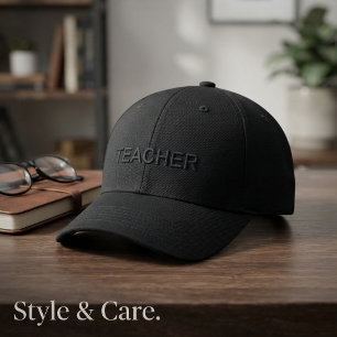 Gorra de béisbol bordada con diseño moderno y limp