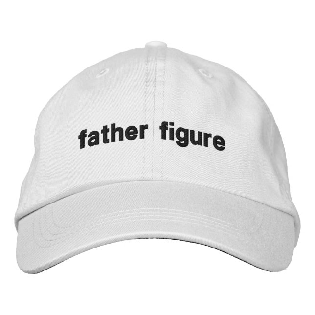Gorra de béisbol bordada con figura paterna (Anverso)