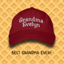 Gorra de béisbol bordada con nombre personalizado 