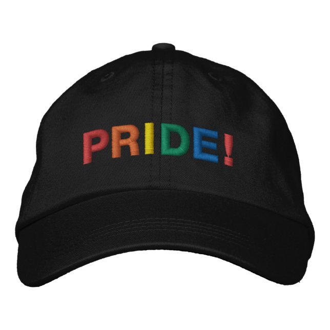 Gorra de béisbol bordada con orgullo del orgullo a (Anverso)