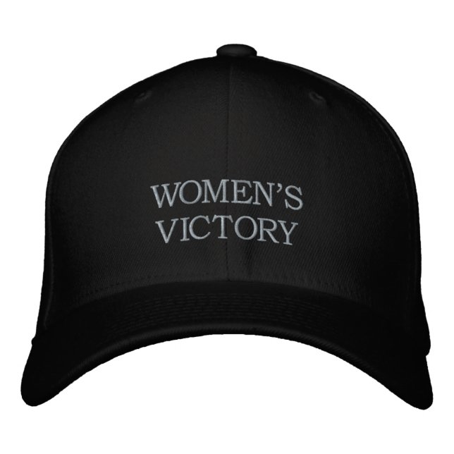GORRA DE BÉISBOL BORDADA CON PODER DE MUJER (Anverso)