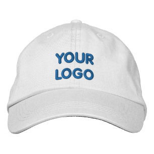 Gorra de béisbol bordada con texto personalizado