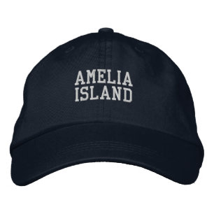 Gorra de béisbol bordada de Amelia Island Florida