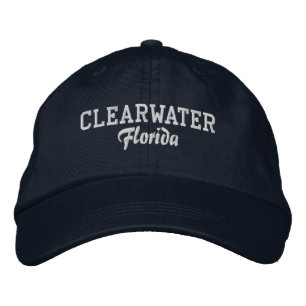 Gorra de béisbol bordada de Clearwater Florida