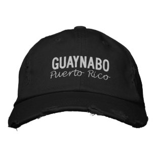Gorra de béisbol bordada de Guaynabo Puerto Rico