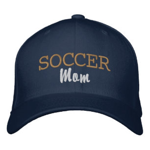 Gorra de béisbol bordada de madre deportiva