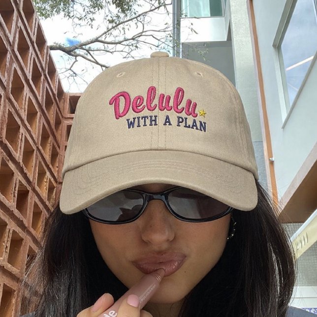 Gorra de béisbol bordada divertida con un plan Del (Subido por el creador)