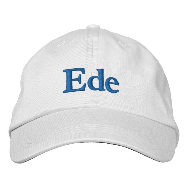 Gorra de béisbol bordada Ede (Anverso)