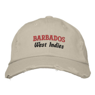 Gorra de béisbol bordada en Barbados