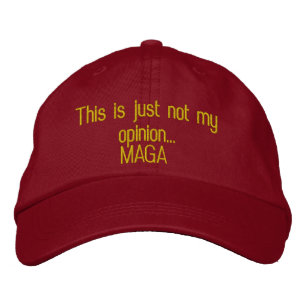 Gorra de béisbol bordada MAGA
