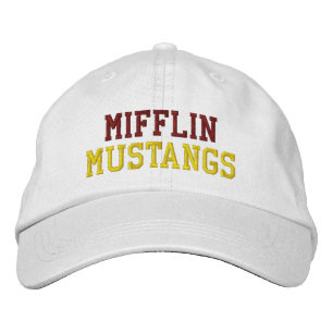 GORRA DE BÉISBOL BORDADA MIFFLIN MUSTANGS