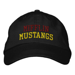 GORRA DE BÉISBOL BORDADA MIFFLIN MUSTANGS