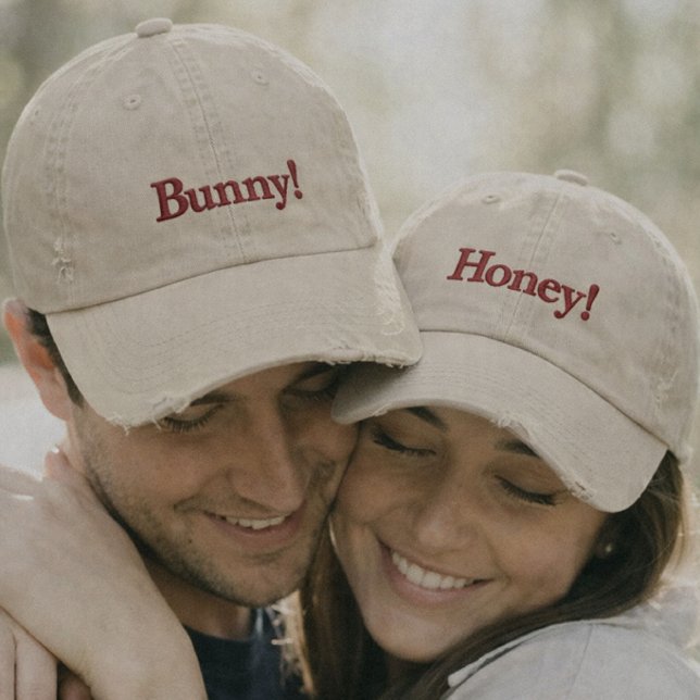 Gorra de béisbol bordada para parejas (Subido por el creador)