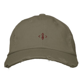 Gorra de béisbol bordada Premium S Letter Woodland