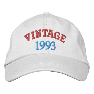 Gorra de béisbol bordada vintage personalizada