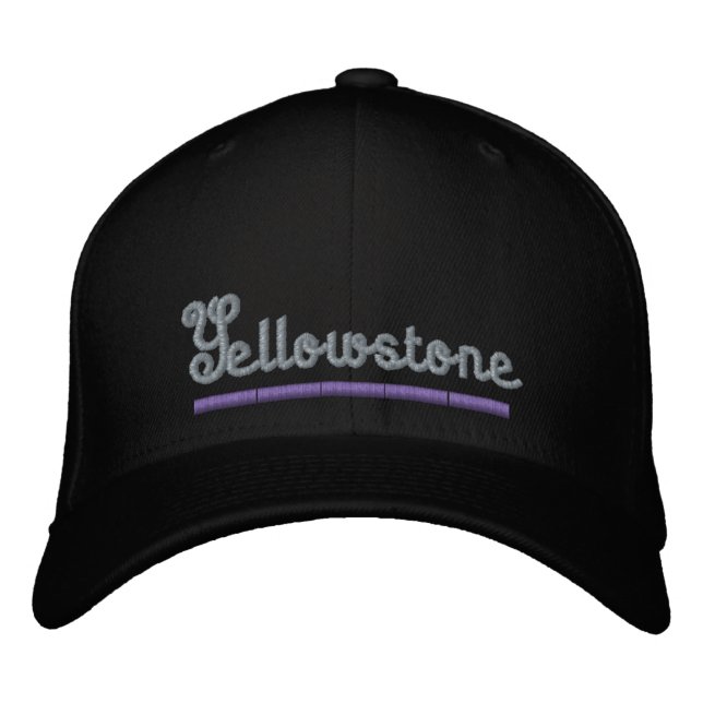 Gorra de béisbol bordada Yellowstone (Anverso)